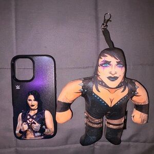 WWE Rhea Ripley iPhone 16 Case and Keychain